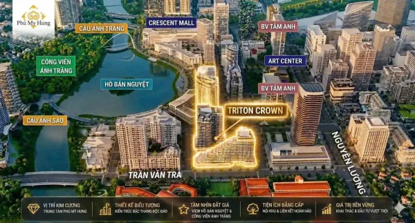 Triton Crown Phú Mỹ Hưng đón sóng hạ tầng Phú Mỹ Hưng 2.0